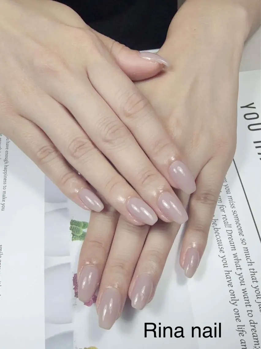 ネイル フットネイル シンプルネイル ハンドネイル リナ ネイルサロンのネイルデザイン