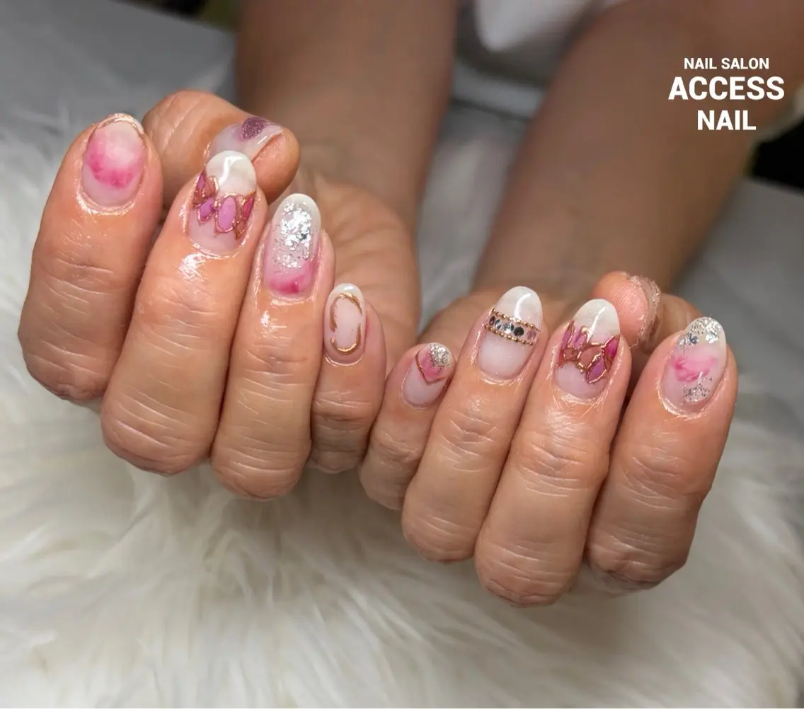 ネイル access nailのネイルデザイン