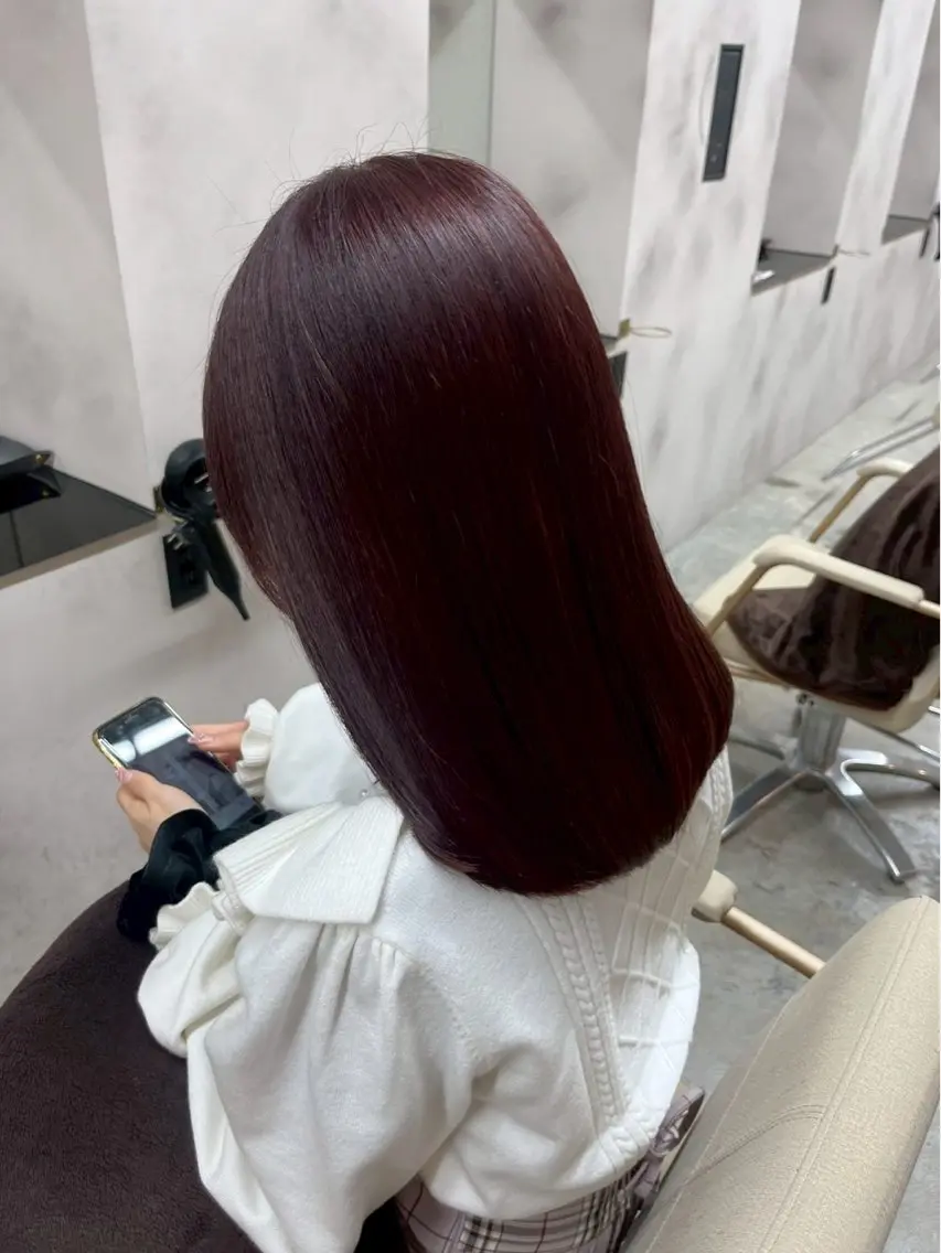 艶カラー➕クイックトリートメント🫧の写真