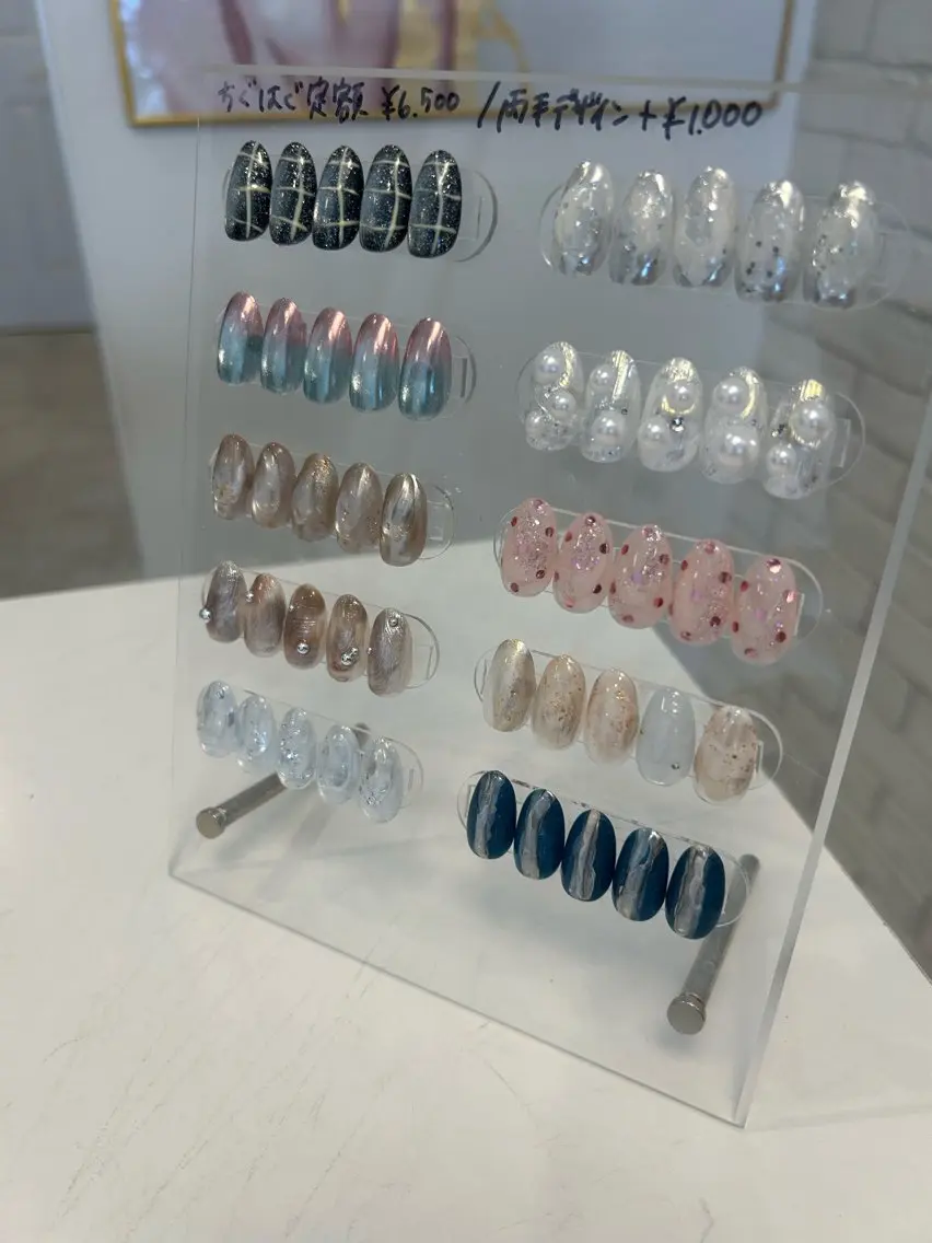 ネイル ニュアンスネイル ショートネイル siiセンター北 YURIのネイルデザイン