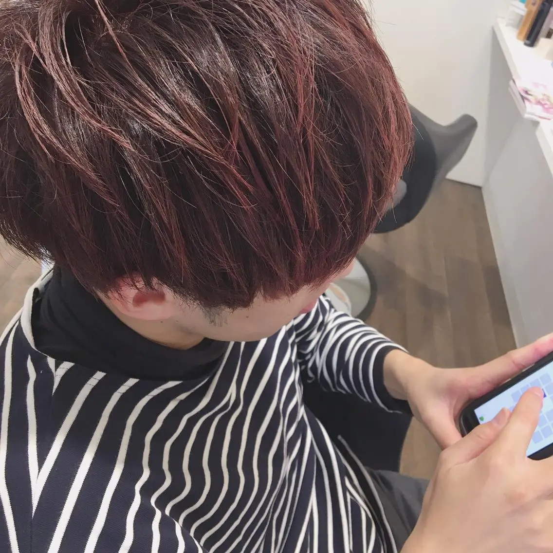 カラー メンズ beauty   beast 西新店のヘアスタイル