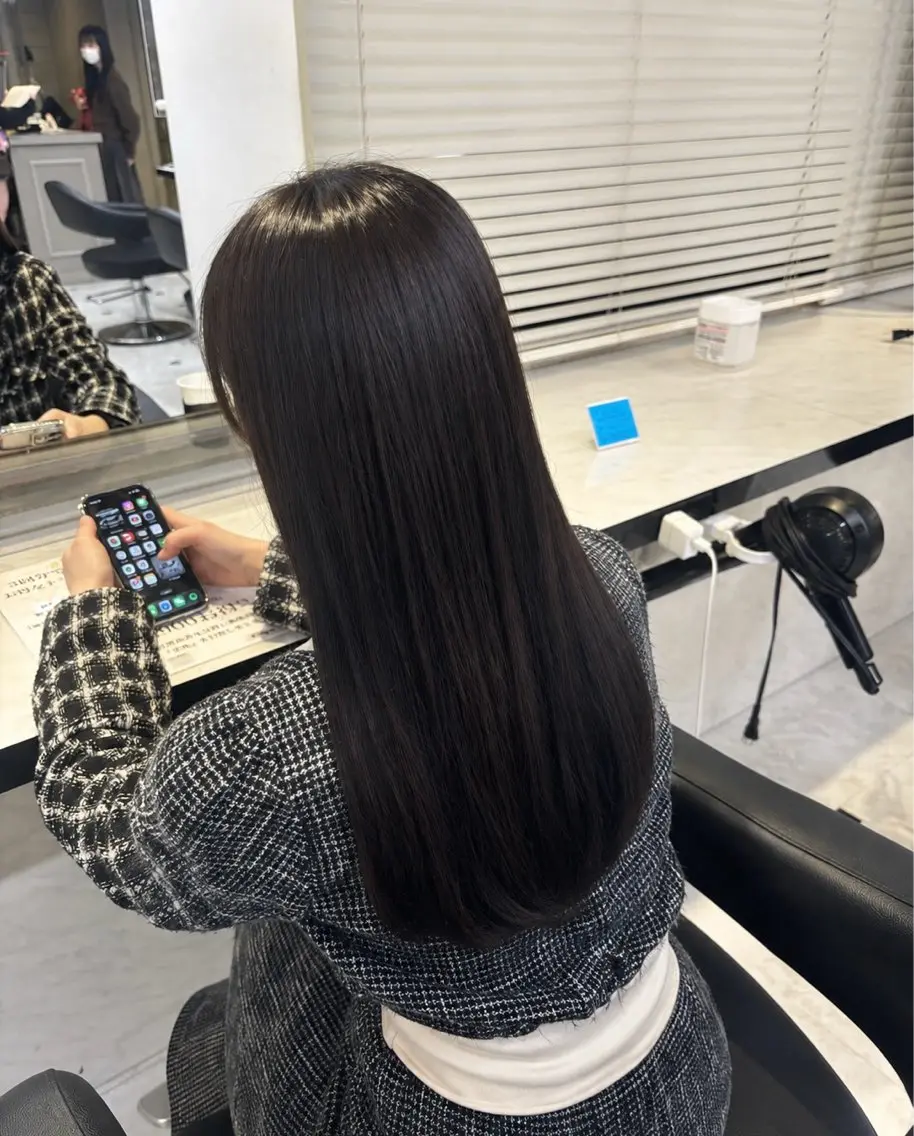 🐈‍⬛💎自然な仕上がり♥うる艶縮毛矯正の写真