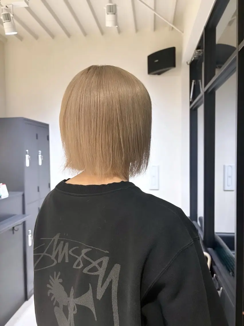 ミディアム ヘアカラー トリートメント ⠀ hinaのヘアスタイル
