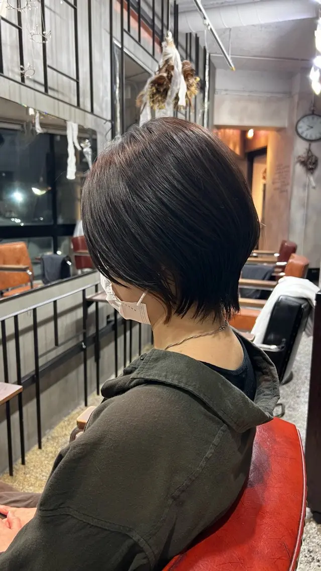 ショート ショートヘア 北内 登真のヘアスタイル