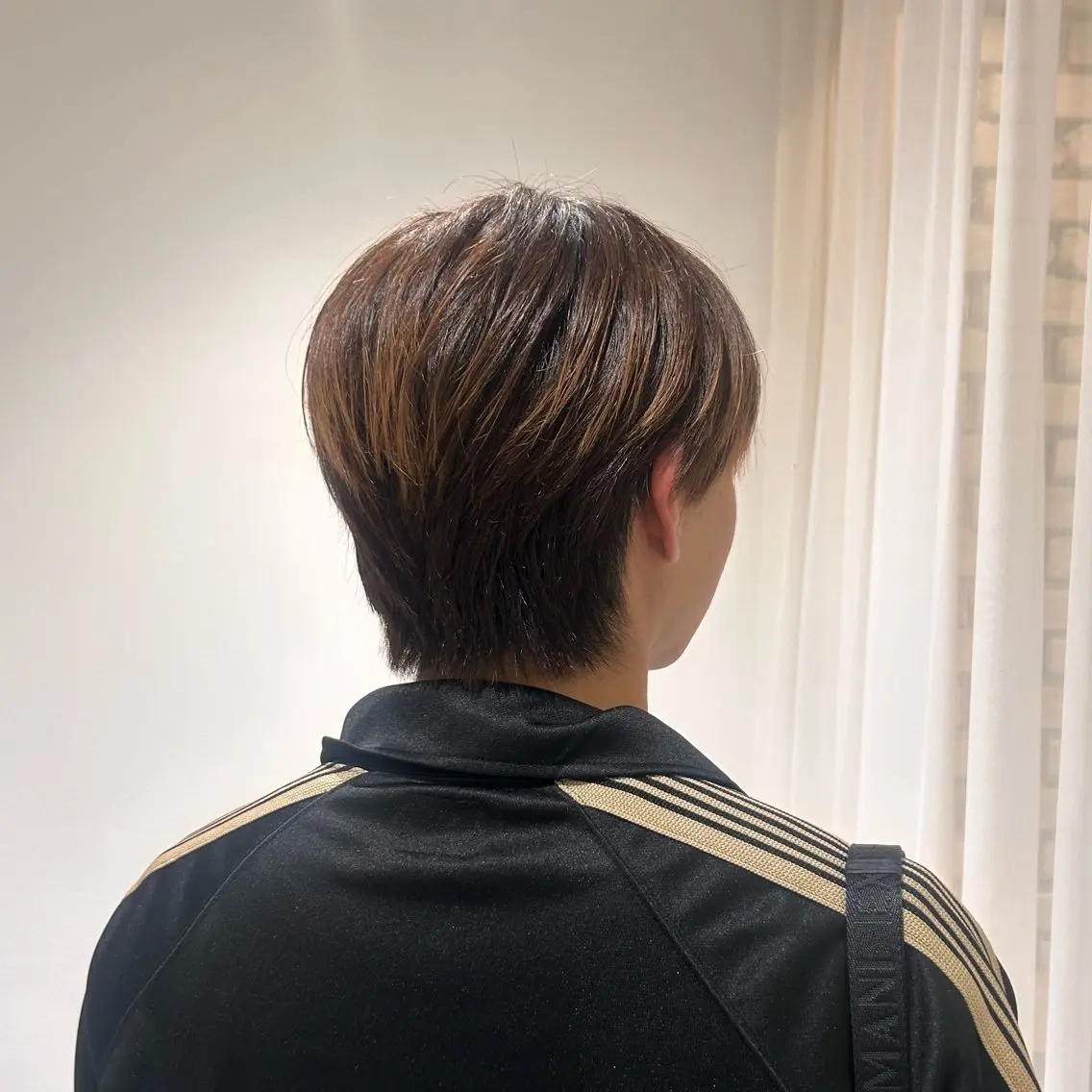 メンズ 🤎オリーブカラー× パーマ特化💫森口のヘアスタイル