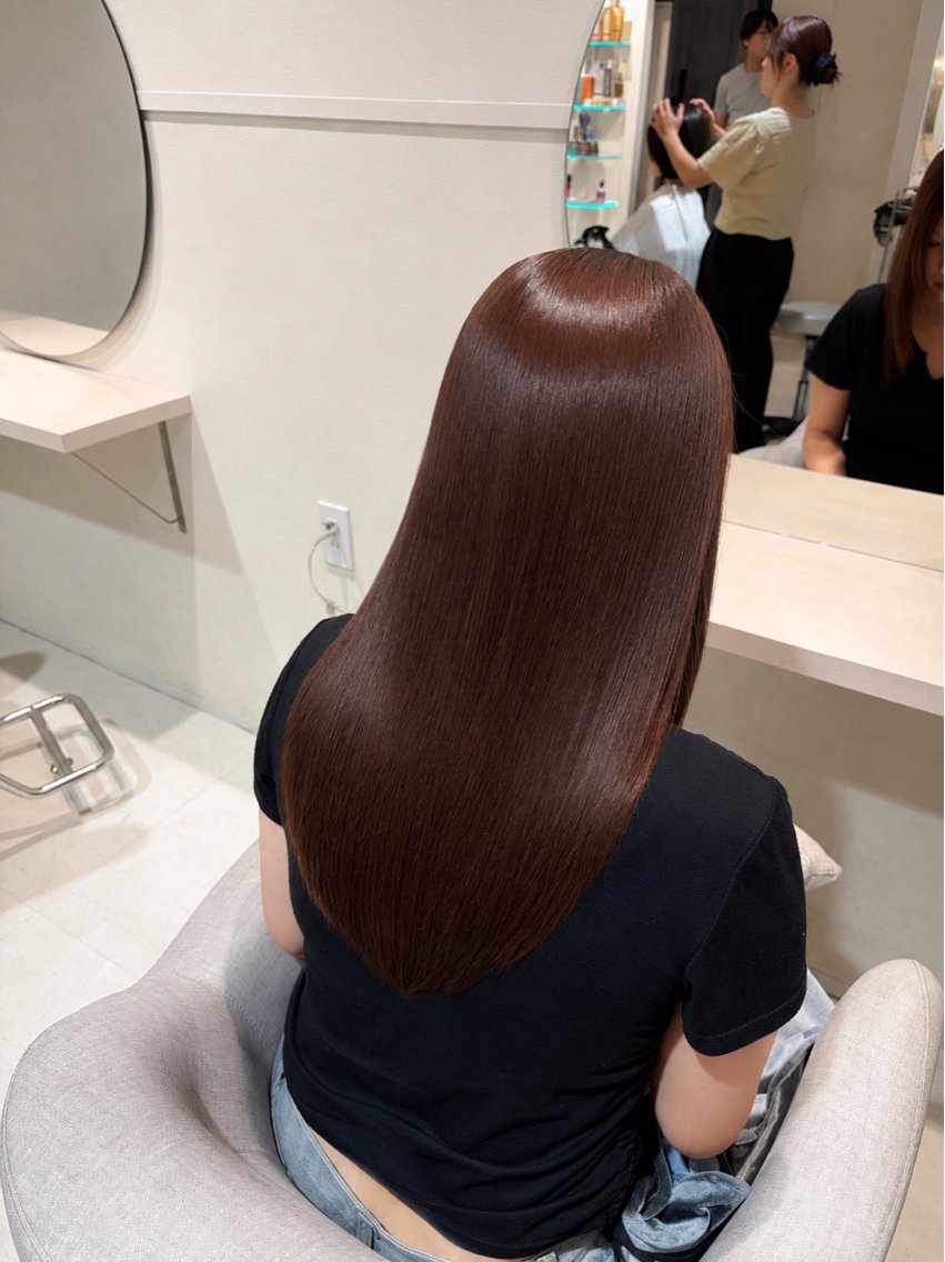 カラー ブラウンカラー カット ヘアカラー CreBiA 🌷あんなのヘアスタイル