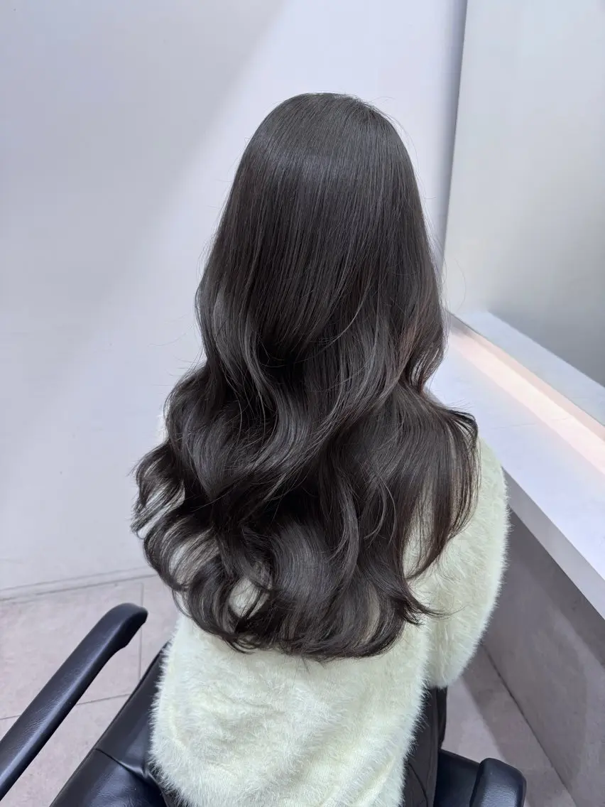 ロング カット ヘアカラー トリートメント 髪質改善/美髪縮毛矯 正のスペシャリストのヘアスタイル