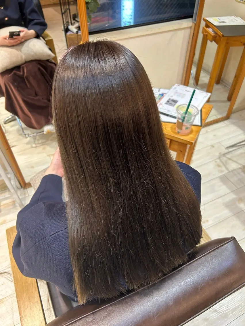 カラー ヘアカラー 透明感カラー×顔周り mizuki🫧のヘアスタイル