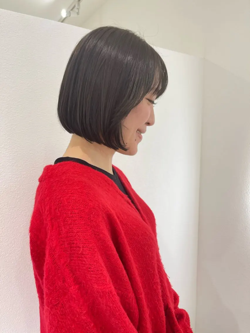 ミディアム ボブ ume yuraのヘアスタイル
