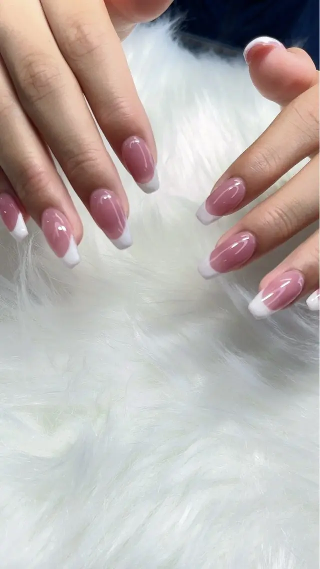 ネイル フレンチネイル ハンドネイル ハンドケア my nail plus野江内代のネイルデザイン