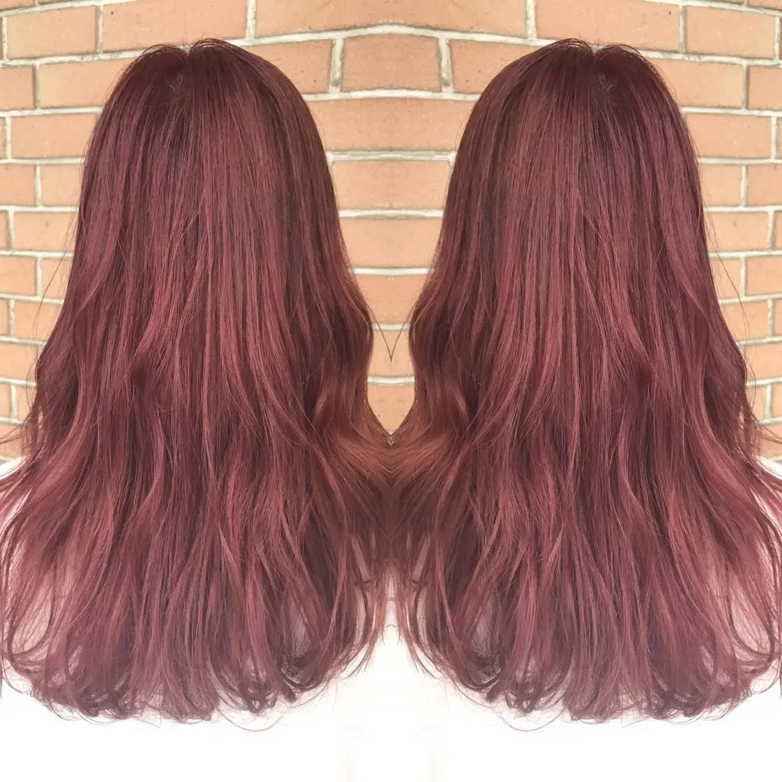 ショート カラー パーマ ヘアアレンジ メンズ キッズ ネイル マツエク・マツパ ダブルカラー ピンクカラー カラーマツエク ピンク サロンドミルク 渋谷高比良のヘアスタイル