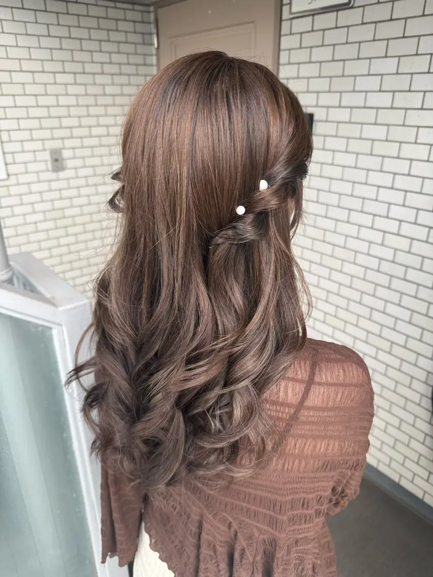 ヘアアレンジ デート 🎀韓国ヘアメイク /参列ヘア/neneのその他イメージ