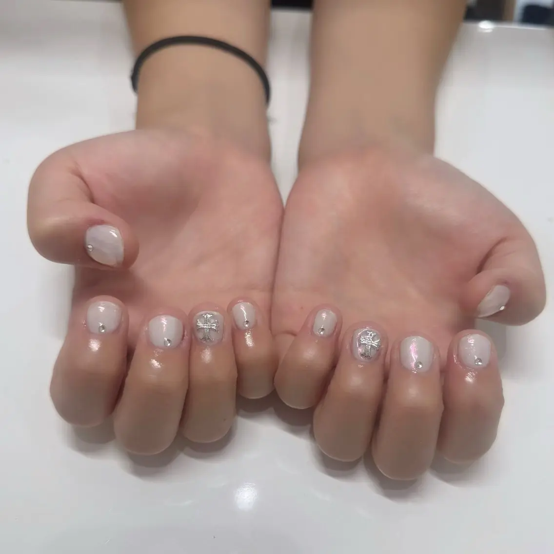 ネイル ハンドネイル Yuna🫧/所沢 /ワンホンネイルのネイルデザイン