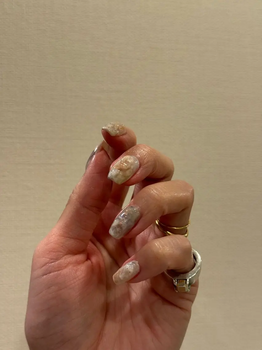ネイル ハンドネイル フットネイル kiii.__ ✴︎*のネイルデザイン