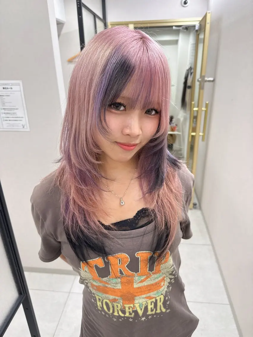ミディアム ヘアカラー トリートメント 🍀お悩み改善憧れの 美髪　小林風雅のヘアスタイル