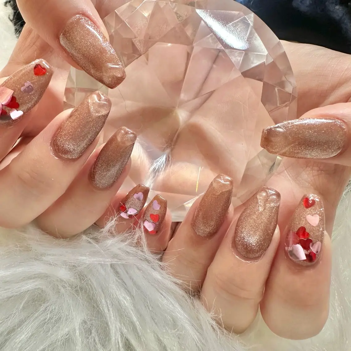 ネイル ハンドネイル フットネイル 🤎CHARME NAIL🤎のネイルデザイン