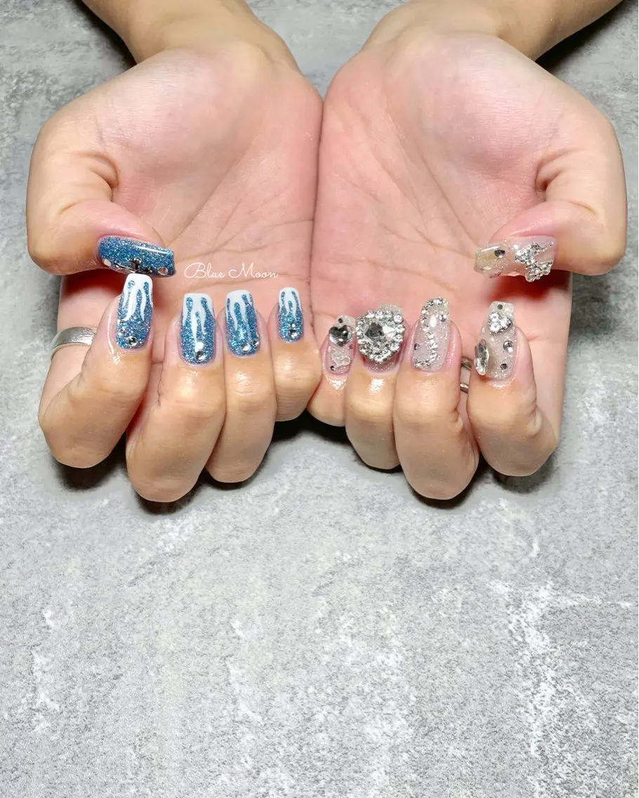 ネイル ハンドネイル フットネイル ハンドケア nail salon Blue Moonのネイルデザイン