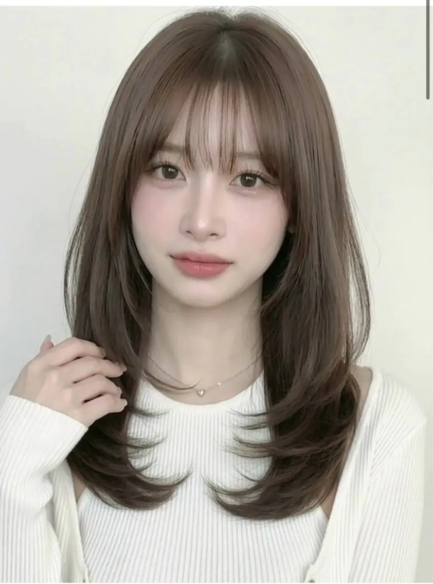 ロング ロングレイヤー レイヤーカット ロング COVER HAIR 川口店✨　土屋凜のヘアスタイル