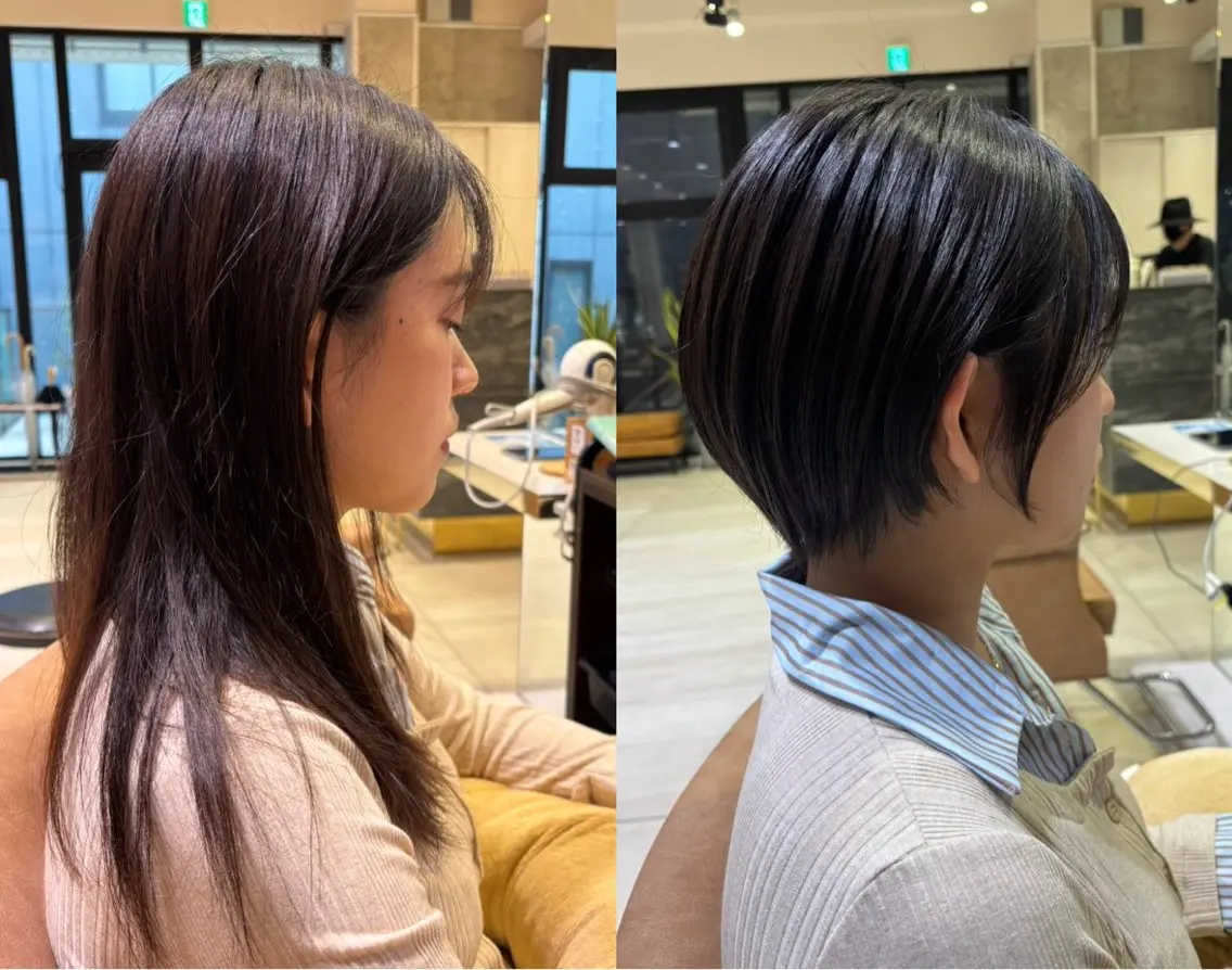 ショート カラー カット ヘアカラー トリートメント 【7月限定🉐価格】 ショート特化/荒砂のヘアスタイル