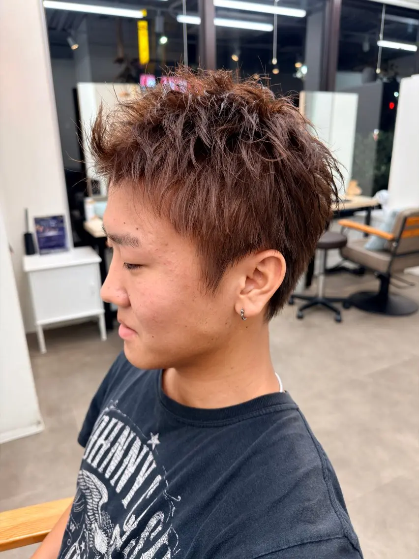 ショート メンズ KOTKA 大山和希のヘアスタイル