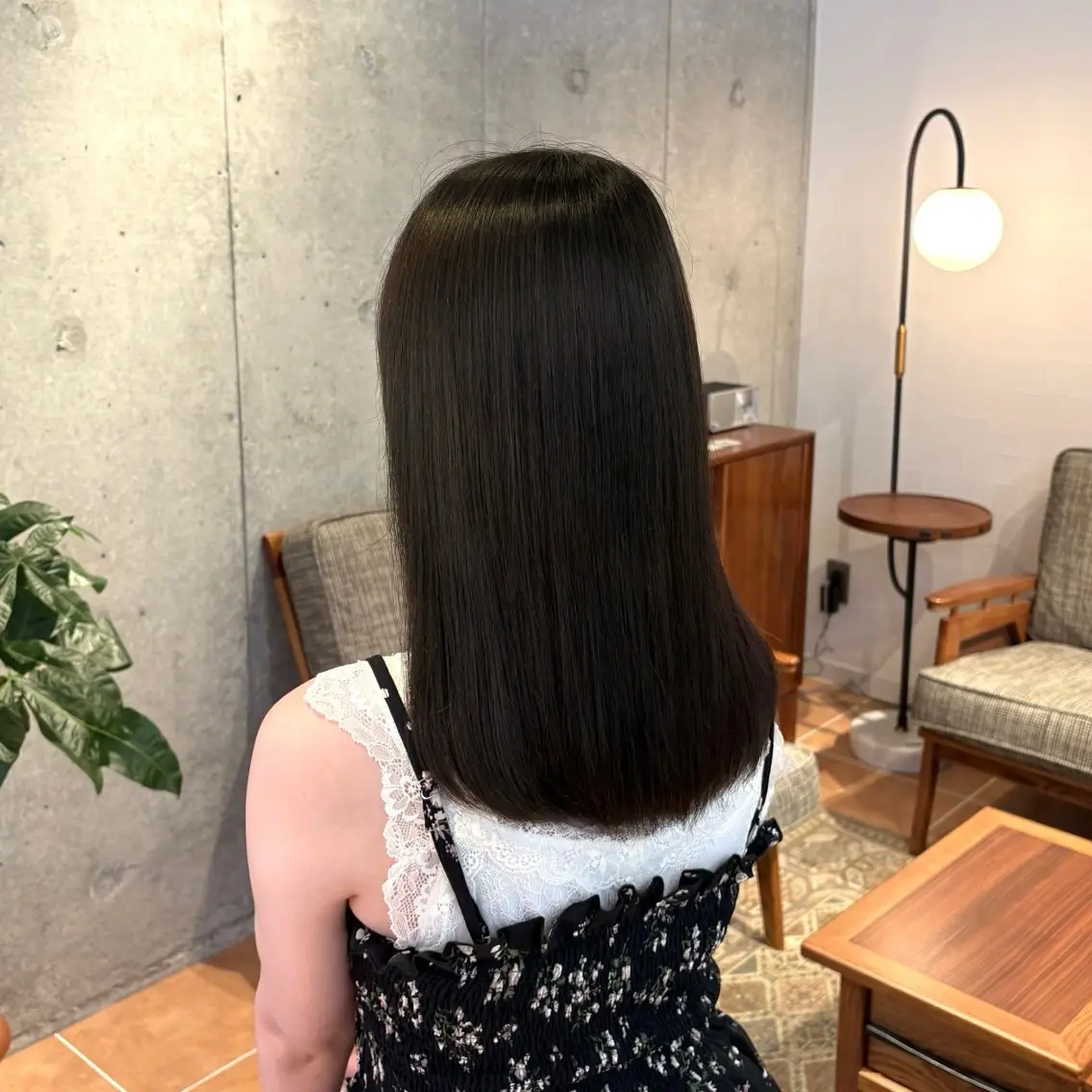 セミロング カラー ヘアカラー 村田 ありさのヘアスタイル