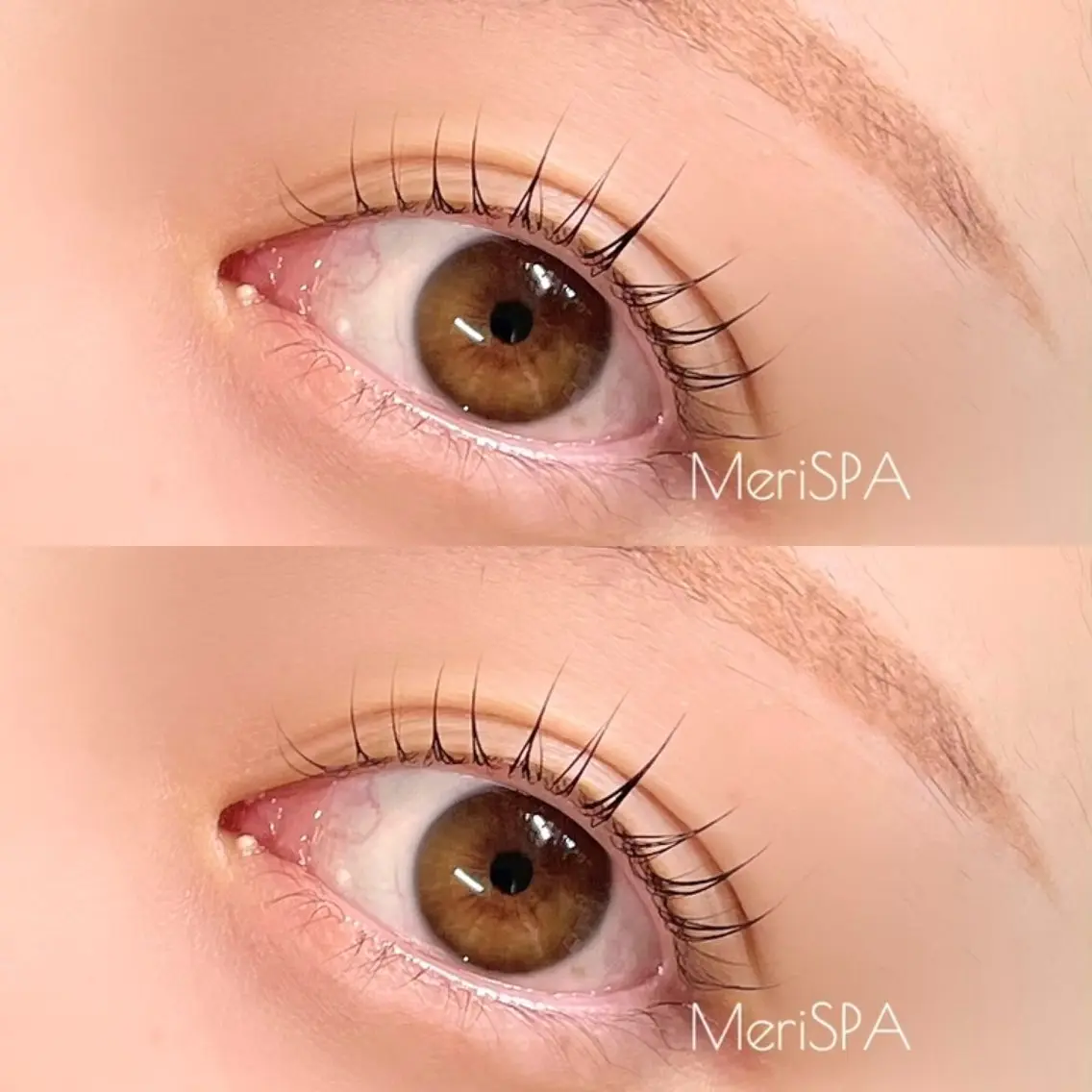 マツエク・マツパ MeriSPA 🩵のマツエク・マツパデザイン