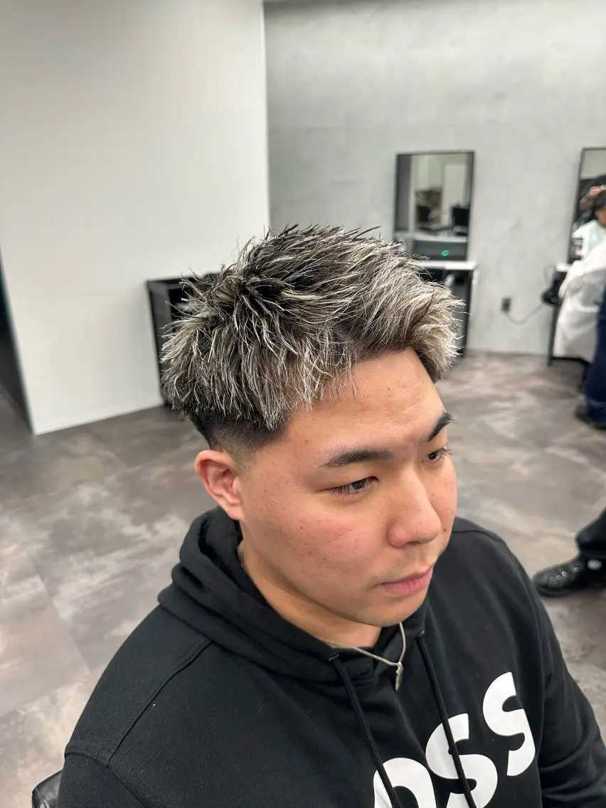 ショート カラー メンズ ！メンズ特化！ 田中健輔のヘアスタイル