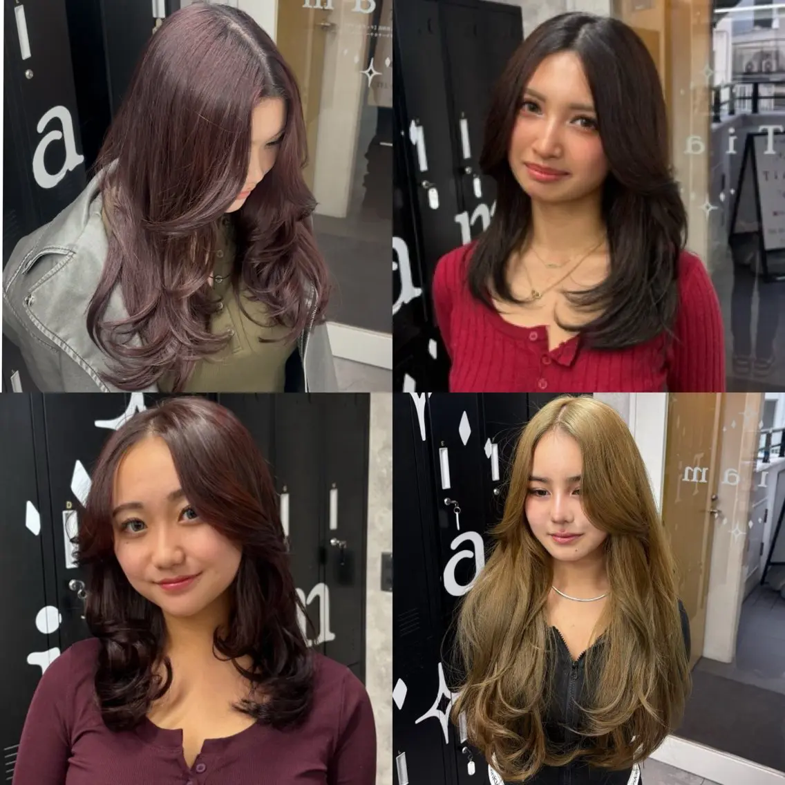 セミロング カラー ヘアカラー ギャル/ハイトーン 特化/ルイヤのヘアスタイル