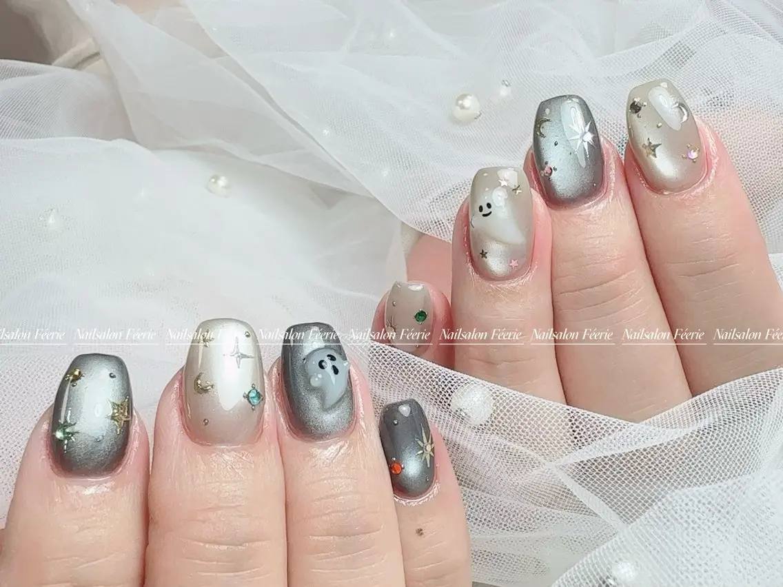 ネイル 成人式 長さ出し フットネイル フレンチネイル ジェルネイル ハンドネイル ハンドケア nail salon Feerieのネイルデザイン