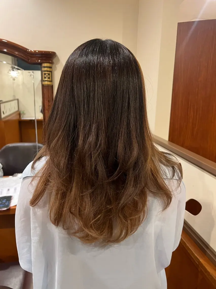 セミロング 小杉山 柊一のヘアスタイル
