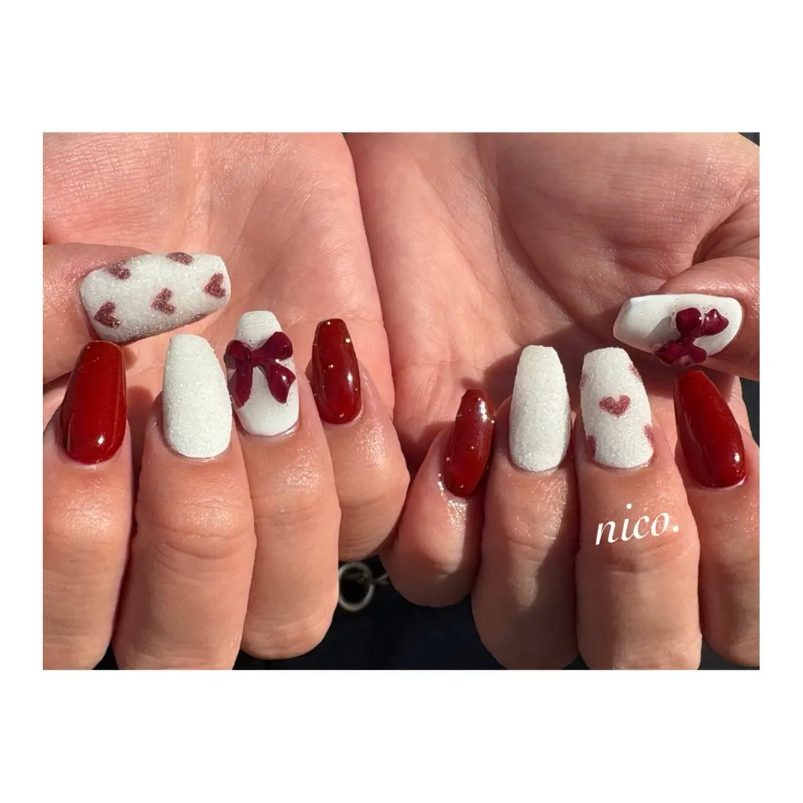 ネイル ハンドネイル フットネイル nailsalon nico.のネイルデザイン