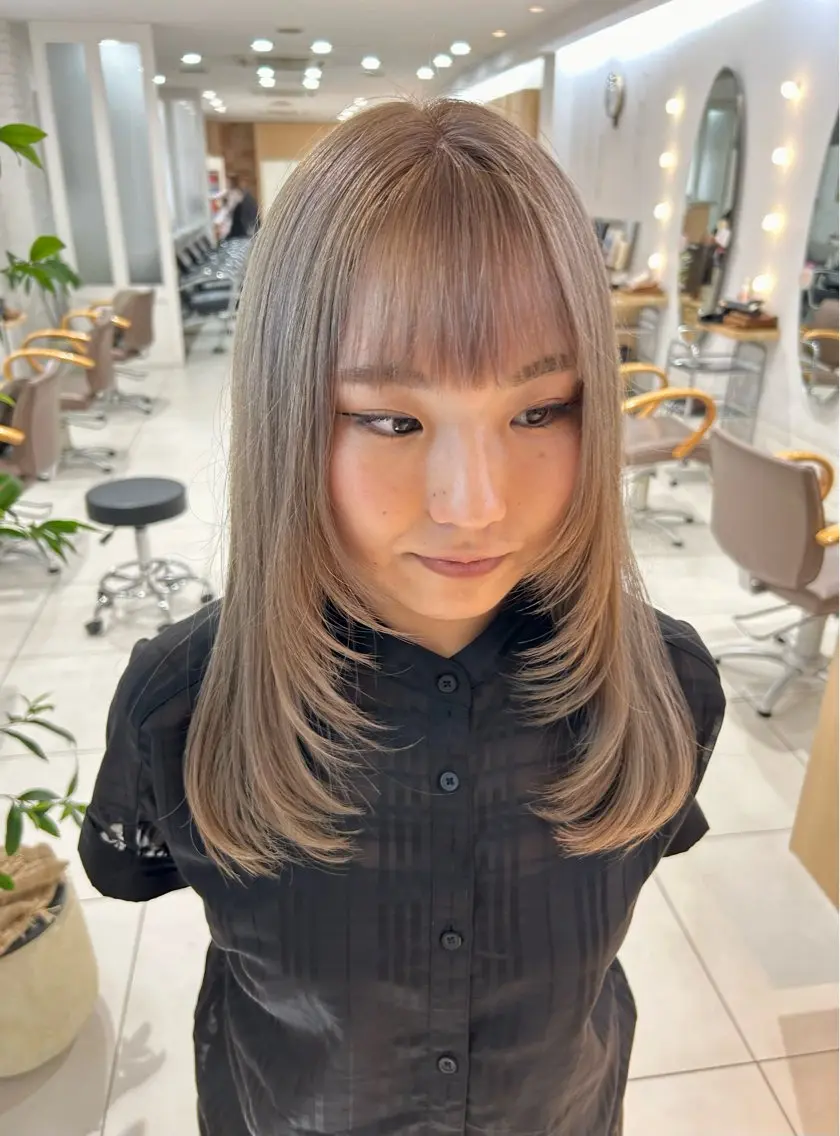 《🤎5月限定価格🤎》透明感ダブルカラー+ツヤトリートメント❕🫧の写真