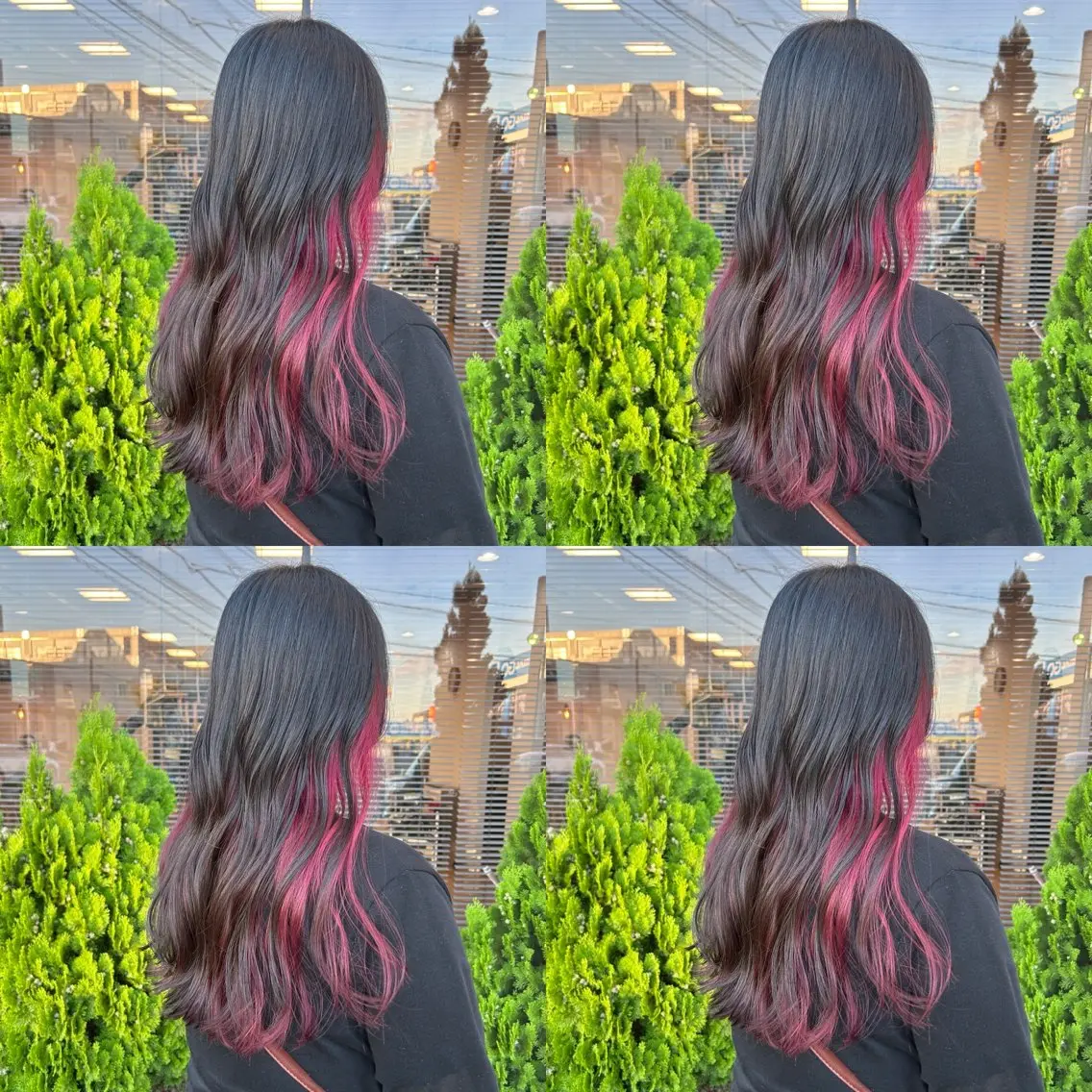 セミロング 河口 友里のヘアスタイル