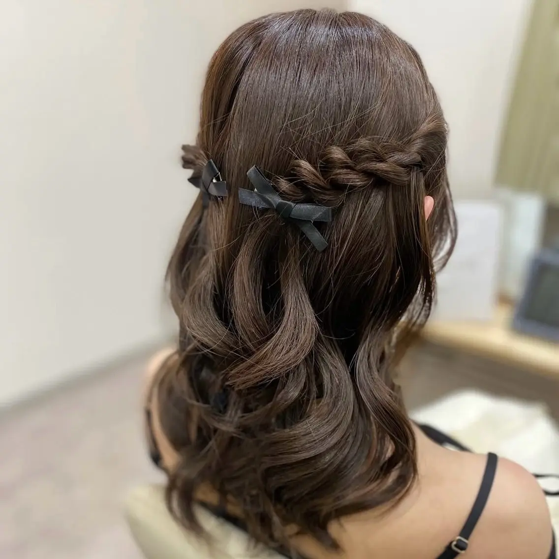 ヘアセットの写真