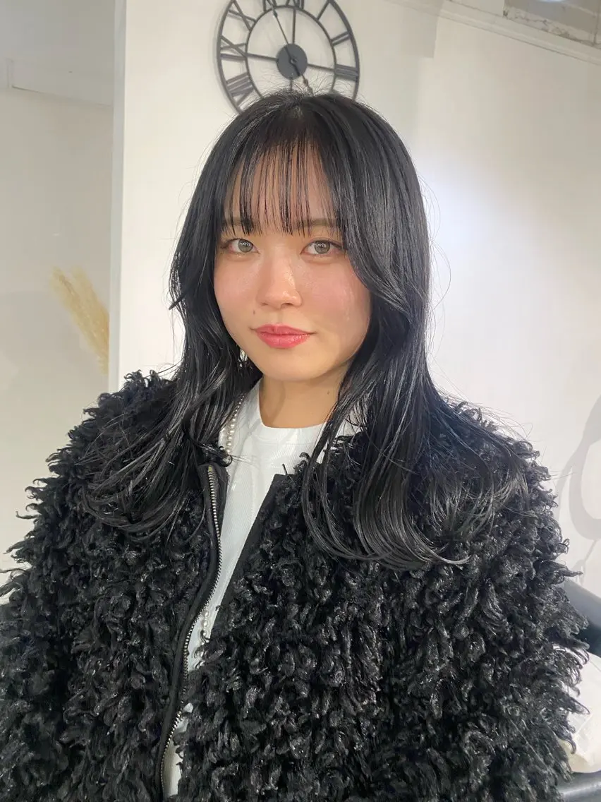 【人気No.3🤍】カット+髪質改善カラー¥9500の写真