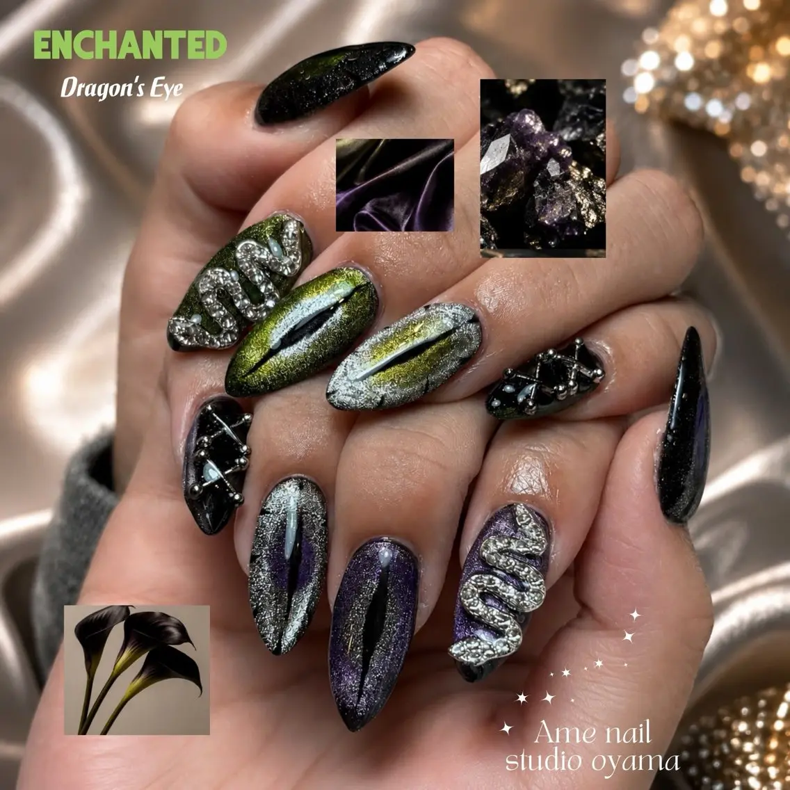 ネイル ハンドネイル ハンドケア AME NAIL STUDIO小山店のネイルデザイン