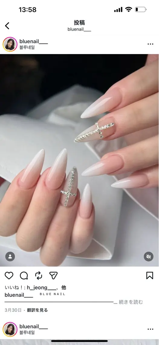 ネイル ハンドネイル 🎀Lilla💎 Nail Salonのネイルデザイン