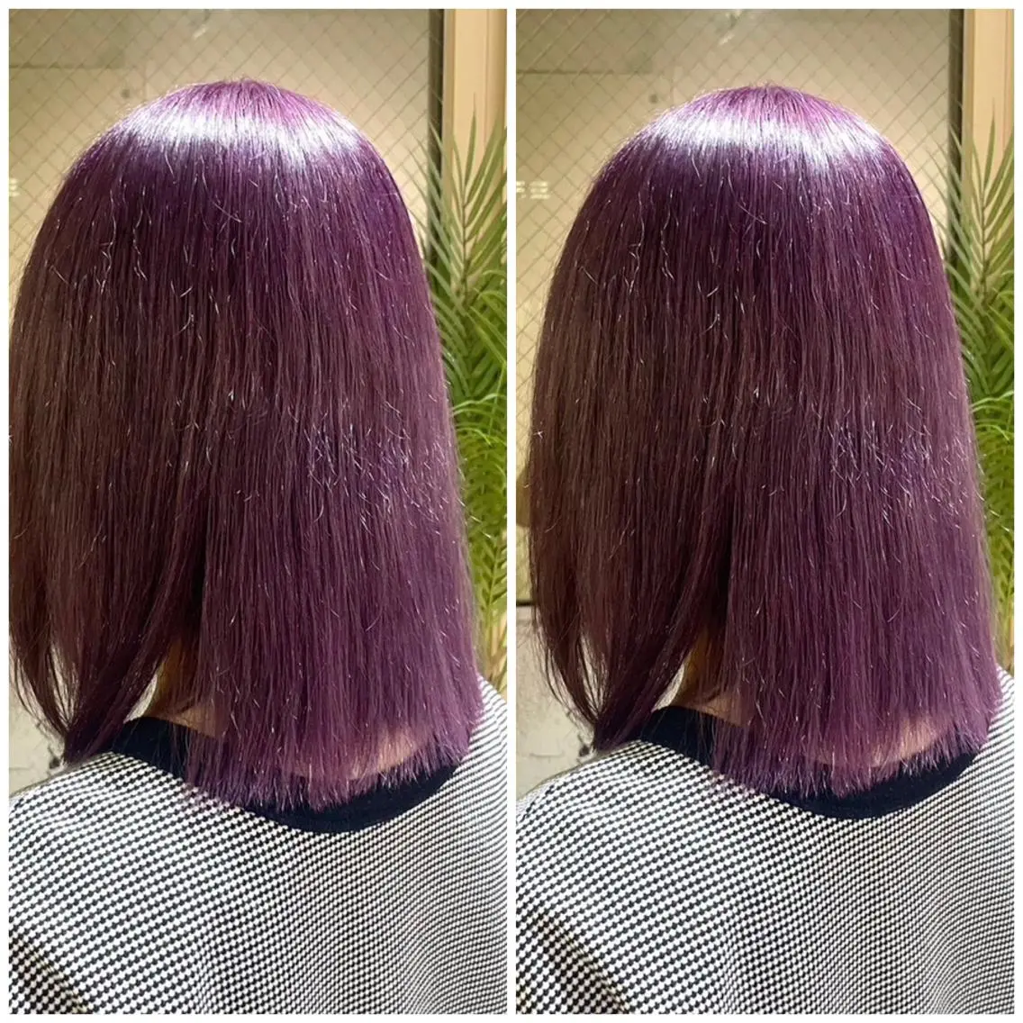 ミディアム パープルカラー 🦋プルエクステ ARISA🦋のヘアスタイル