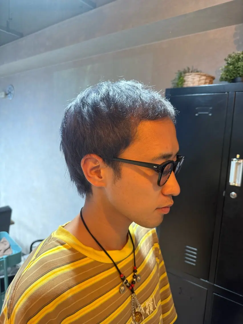 ショート カット ヘッドスパ 柳井 準平のヘアスタイル