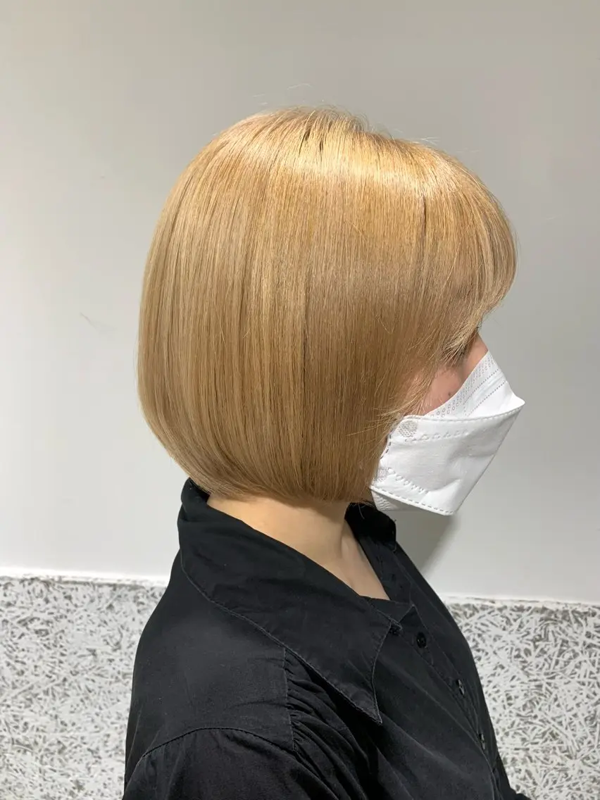 ショート カラー ヘアカラー トリートメント ✂︎ wakano shinpei✂︎のヘアスタイル