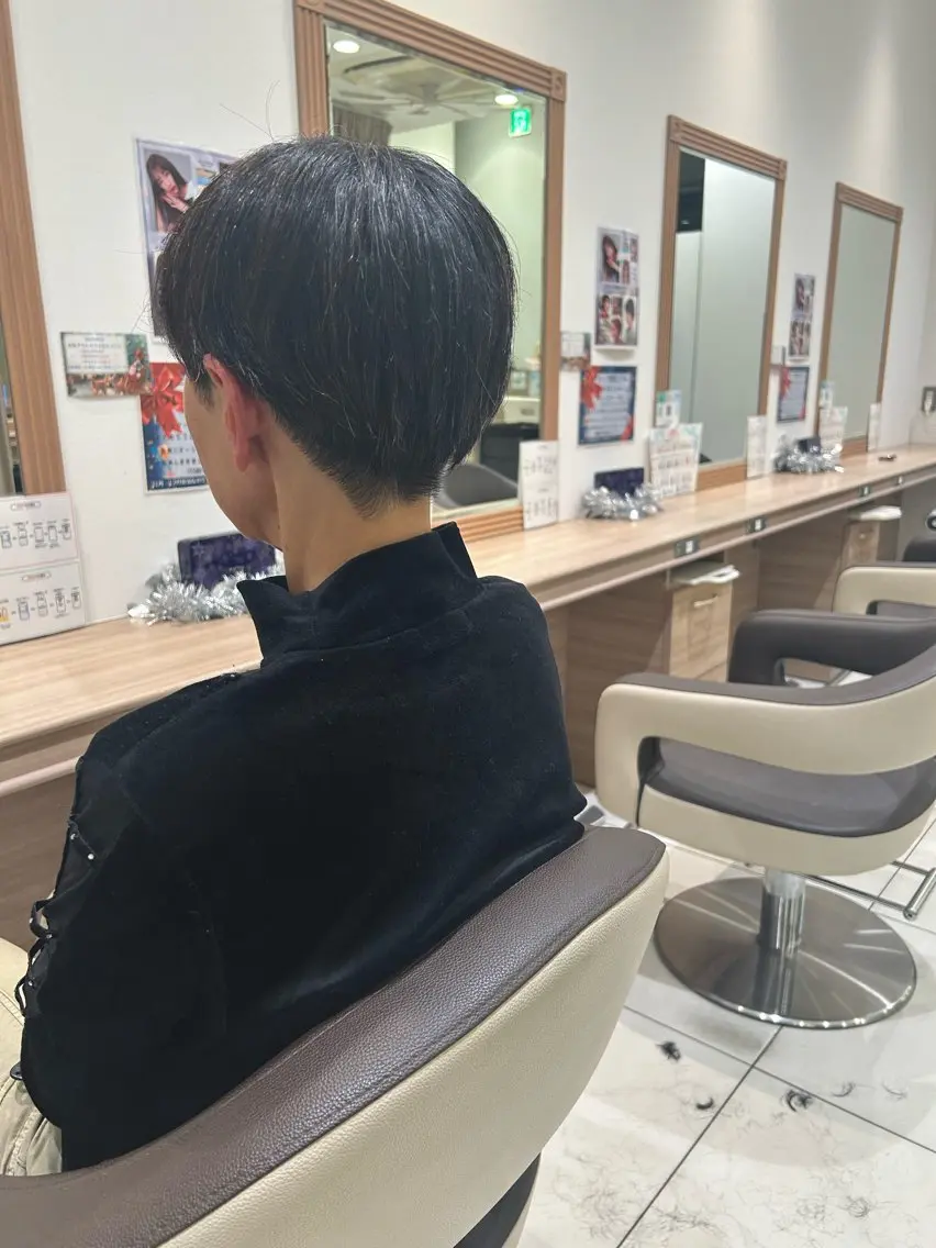 ショート ショートヘア モデル募集中 松原京のヘアスタイル
