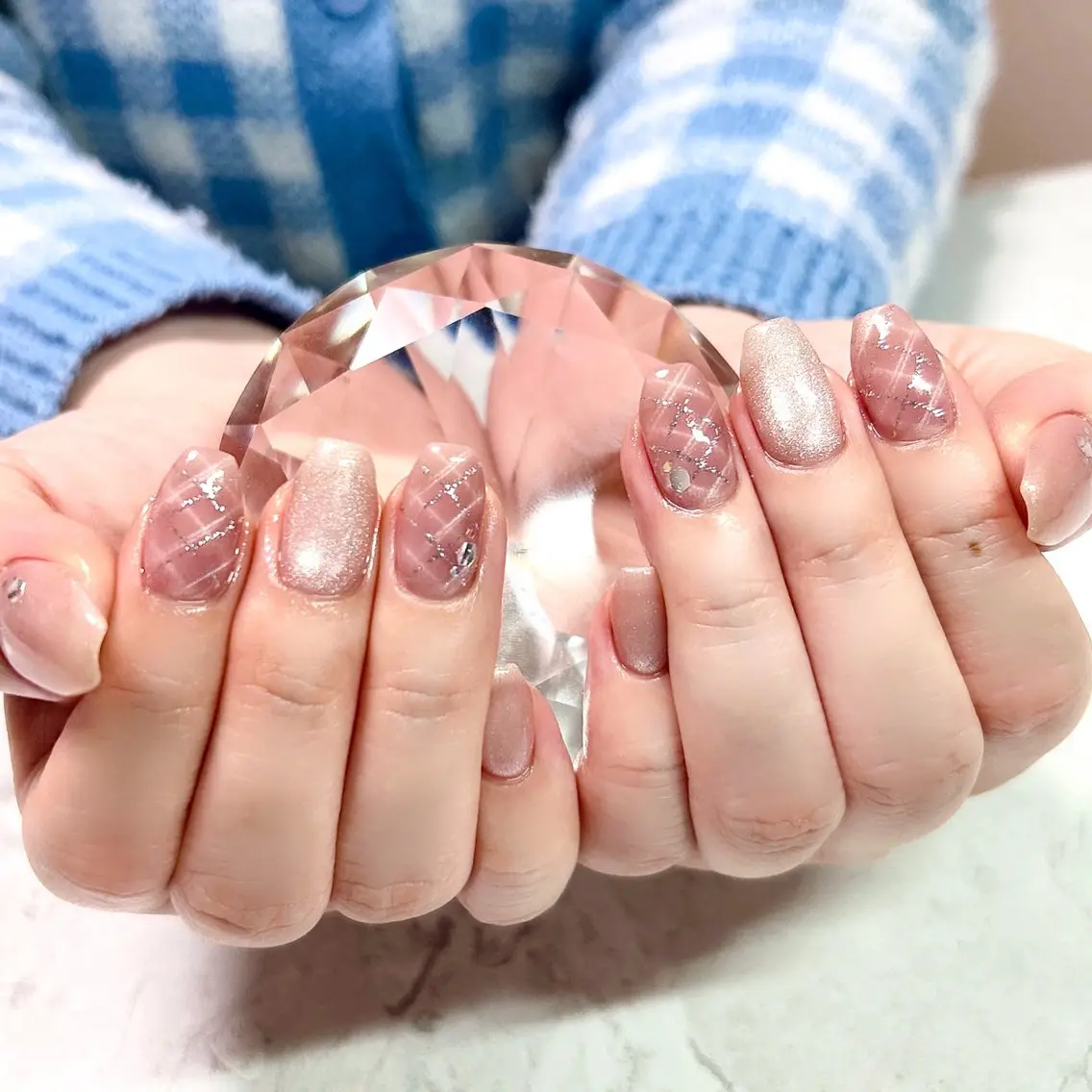 ネイル シンプルネイル private salon Reiのネイルデザイン