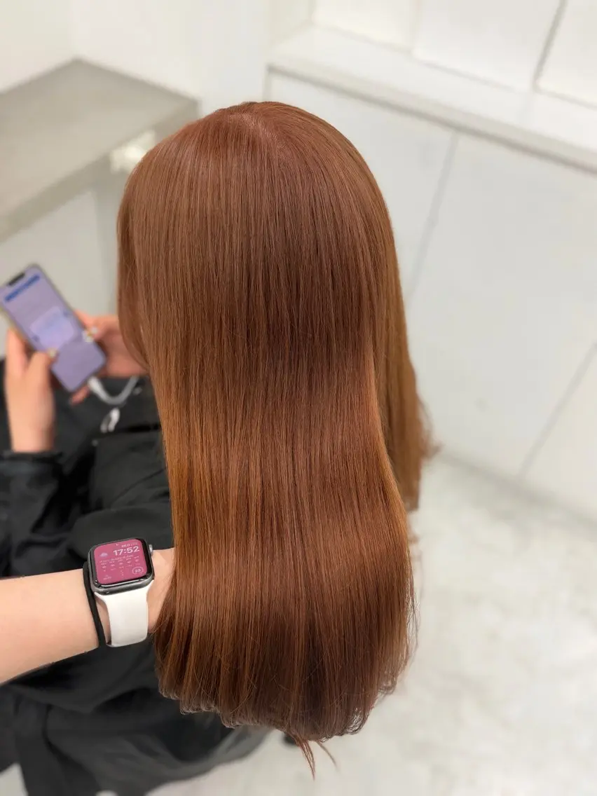 カラー ヘアカラー トリートメント ヘアセット 透明感カラー🎀艶髪 Anju/渋谷🎀のヘアスタイル