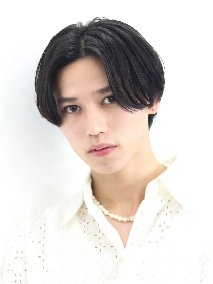 メンズ 新越谷 西口徒歩1分 寒色カラー 日和佐のヘアスタイル