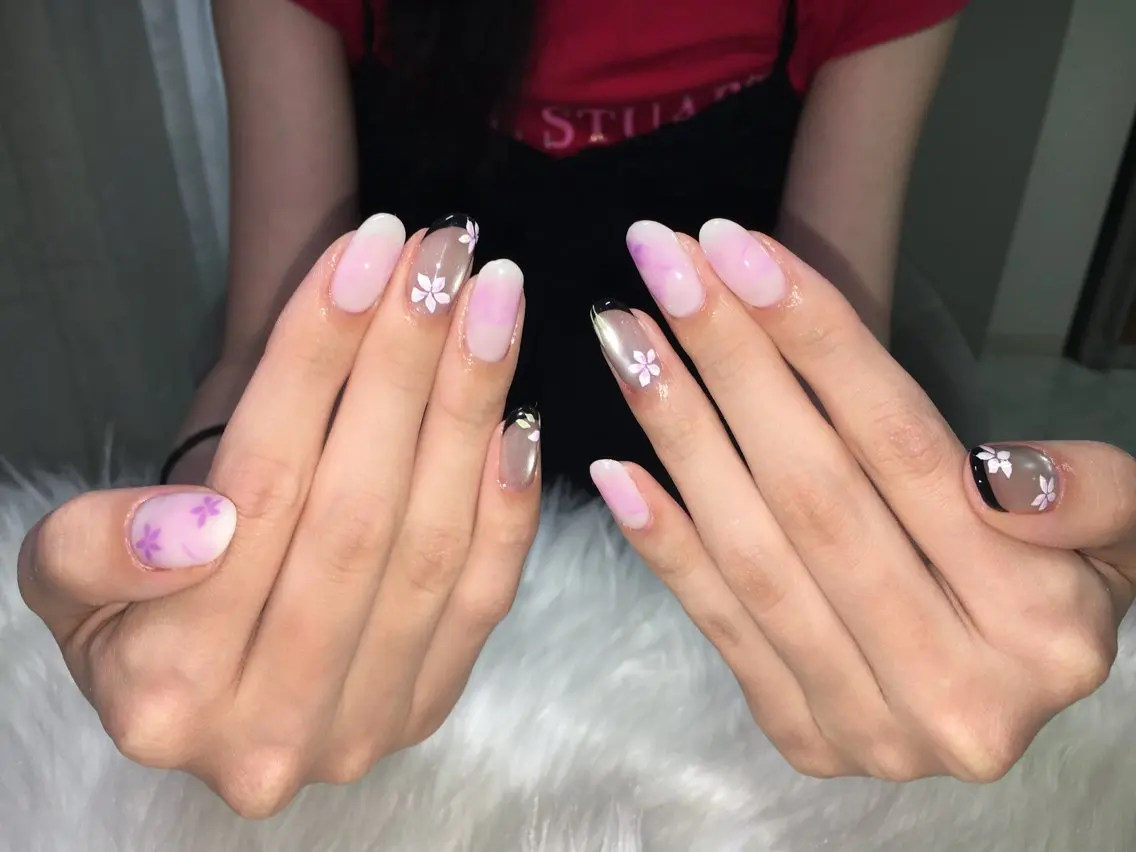 ネイル ハンドネイル Mauvely akariのネイルデザイン