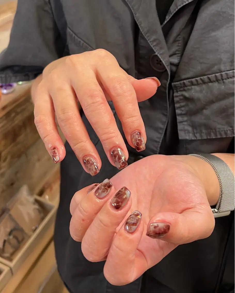 ネイル ハンドネイル フットネイル ハンドケア Miyagi Asamiのネイルデザイン