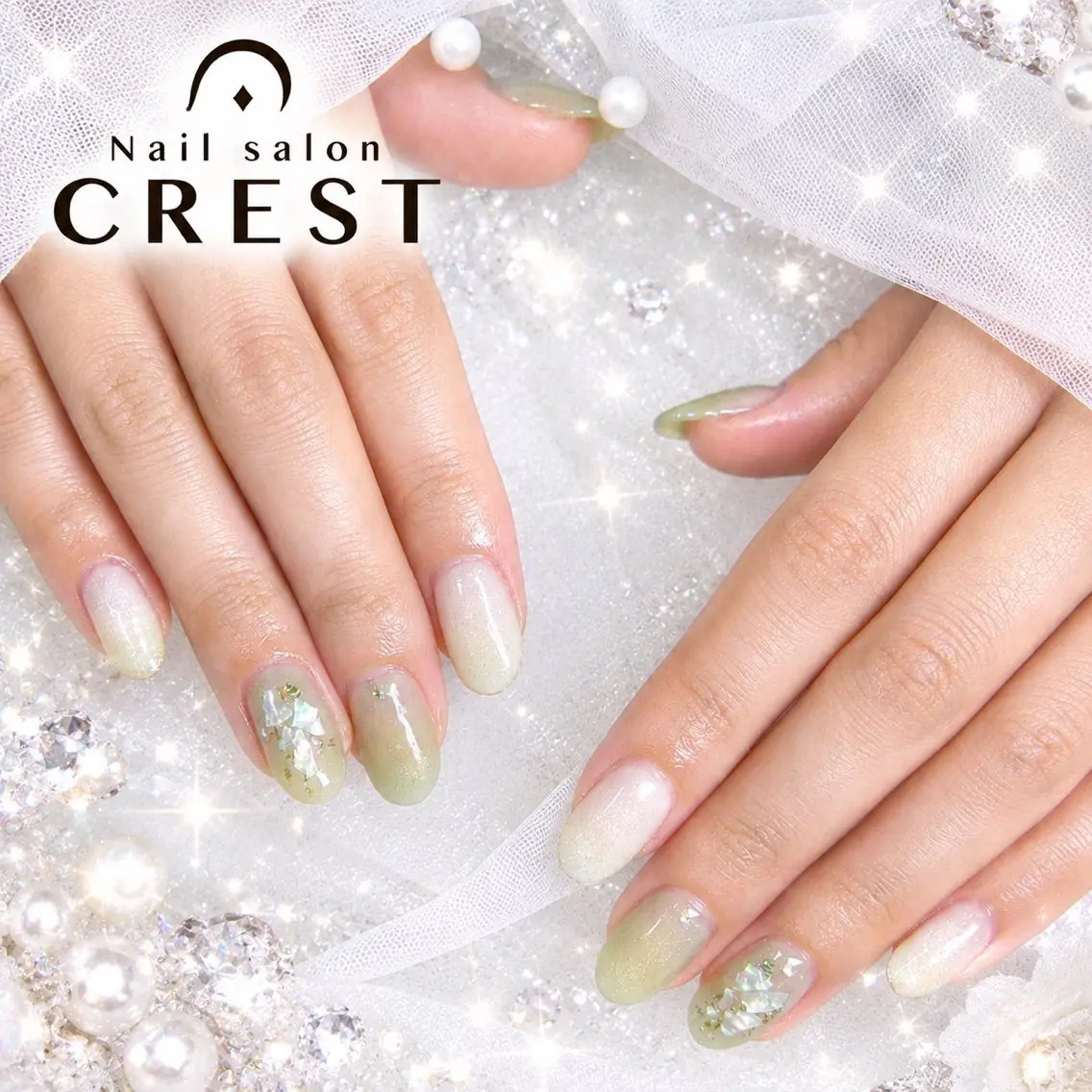 ネイル ハンドネイル CREST【桜川店】 TOBAのネイルデザイン