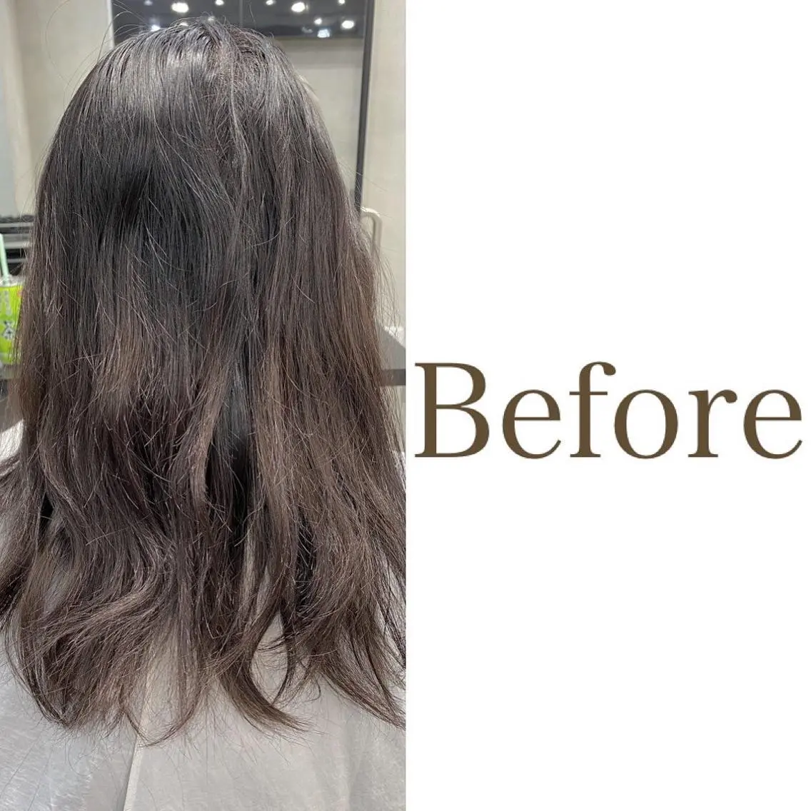 セミロング カラー ヘアアレンジ FAAM Tsuneのヘアスタイル