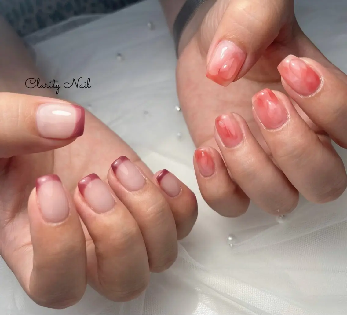ネイル アートネイル 持ち込み ハンドネイル Clarity Nailのネイルデザイン