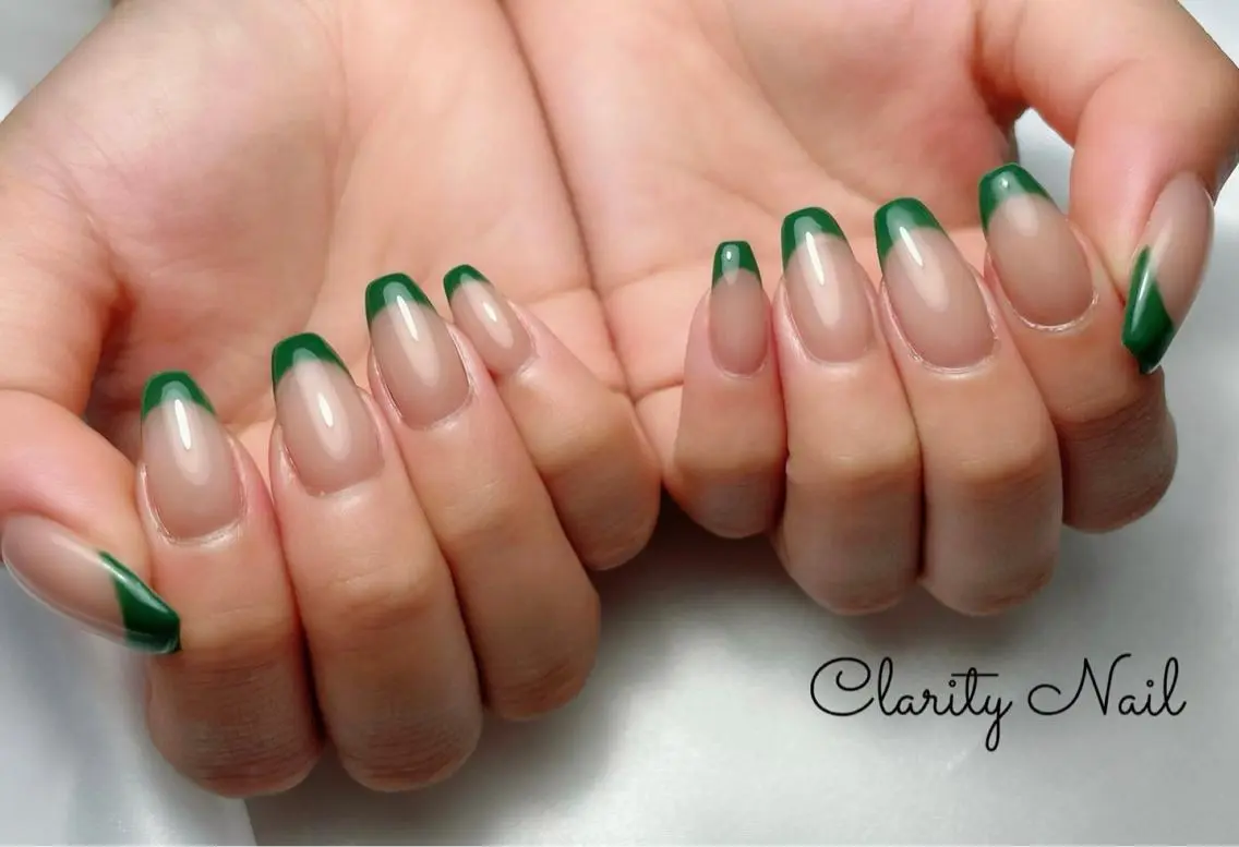 ネイル フレンチネイル ハンドネイル Clarity Nailのネイルデザイン